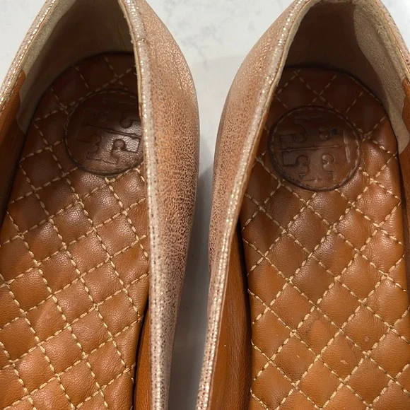 Tory Burch Blaise Copper Loafers - Picture 2 of 8